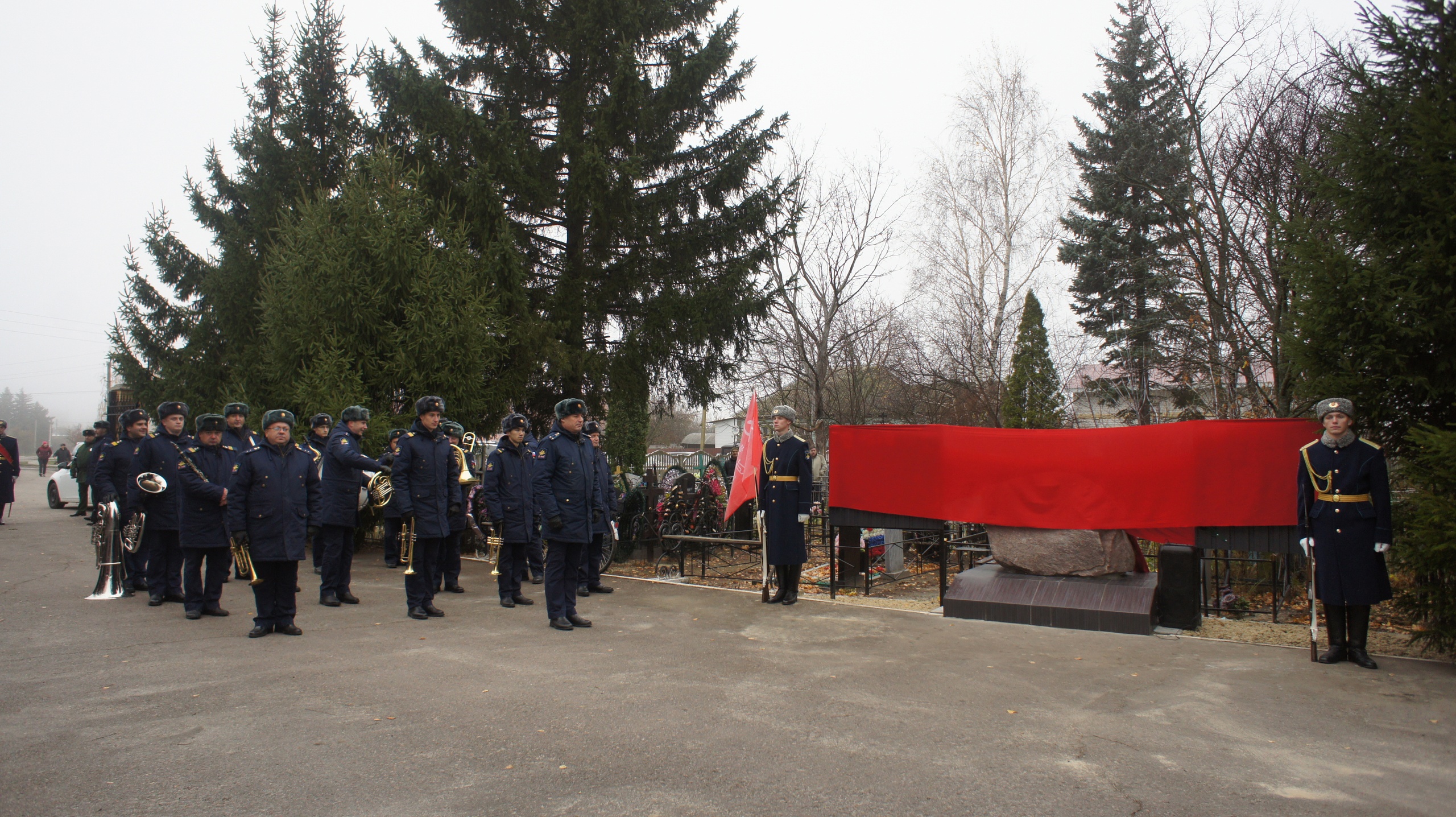 В Углянце открыли памятник русскому воинству. | 06.11.2023 | Воронеж -  БезФормата